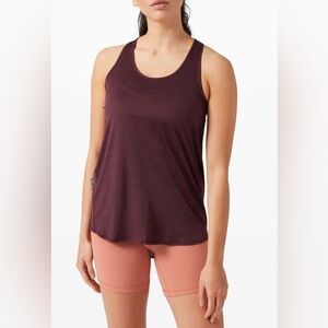 lululemon athletica Burgundy Tank Top